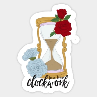 Worded Clockwork Sticker